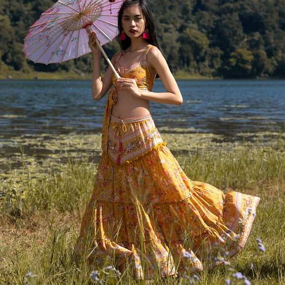 tulle and batiste Dresses & Skirts - NWT Tulle & Batiste Neveah Frill Maxi Skirt size XS